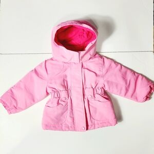 Wonderkids Pink Baby Girl Winter Jacket Size: 18 Months
